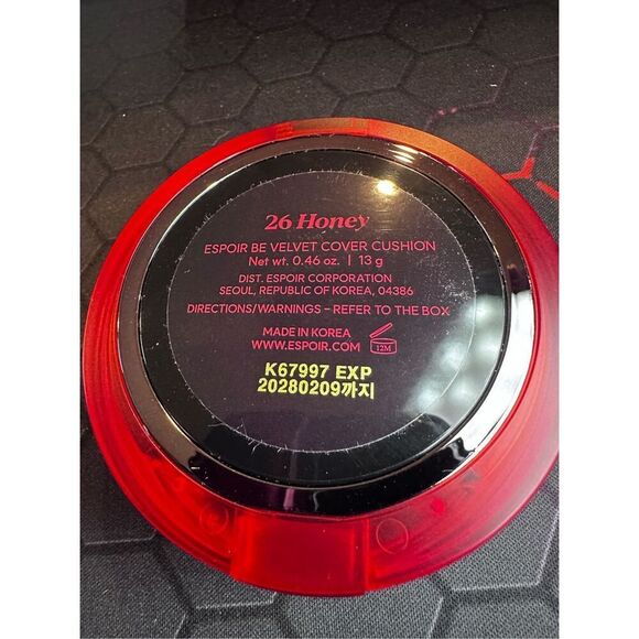 ESPOIR Be Velvet Cover Cushion 26 Hiney 13g - Picture 3 of 3